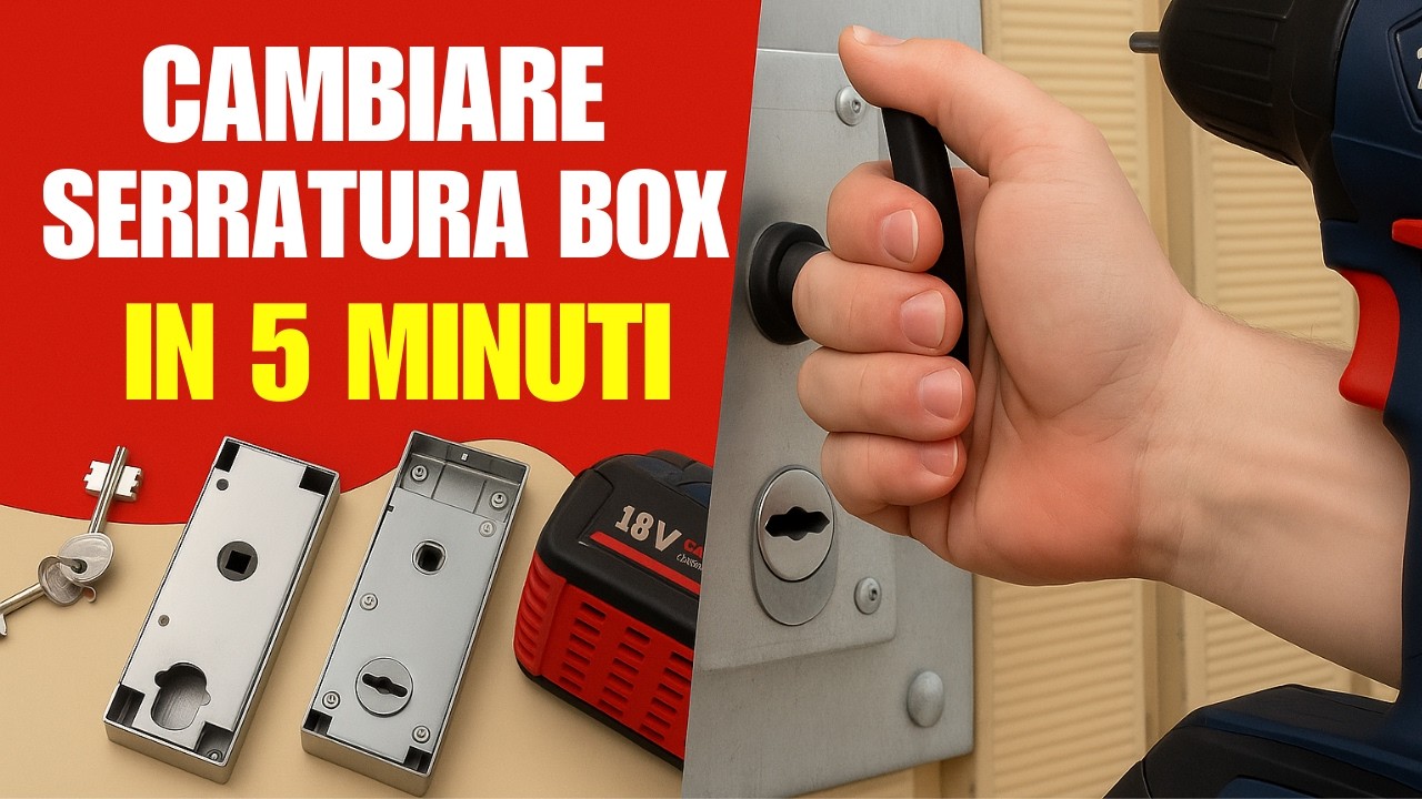 Sostituzione Serratura Box in 5 Minuti - Fabbro a Milano