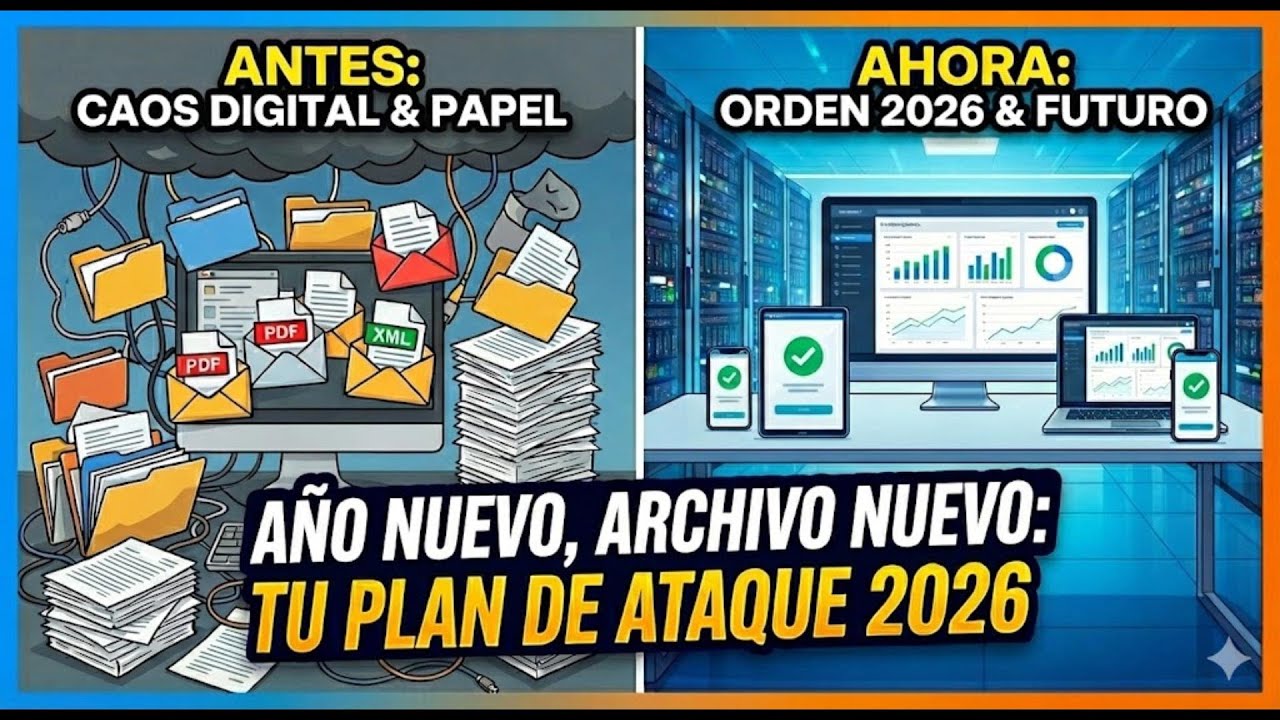La importancia de organizar el archivo