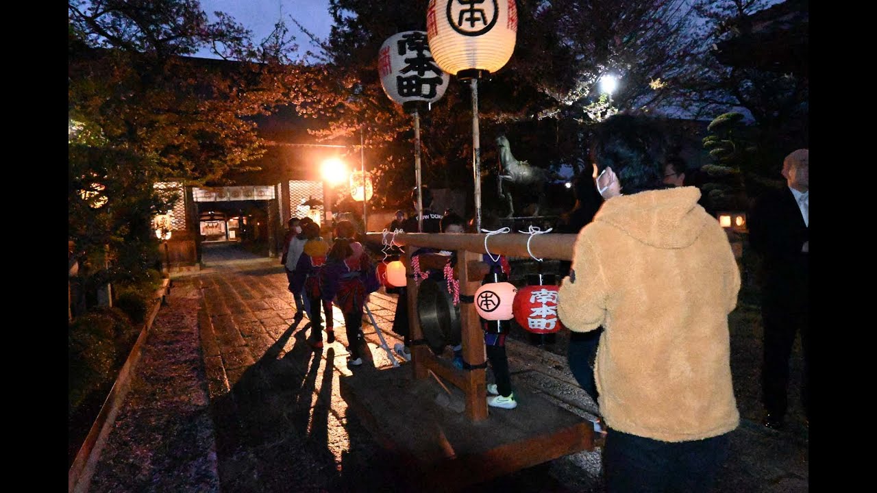 高宮神社　春季例大祭　宵宮