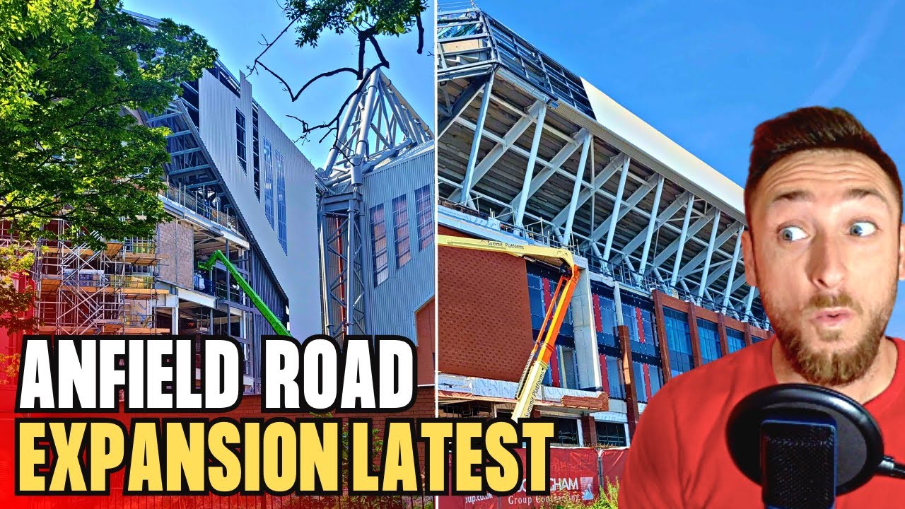 An EXCLUSIVE Look at the Anfield Road Stand Expansion! | LFC News