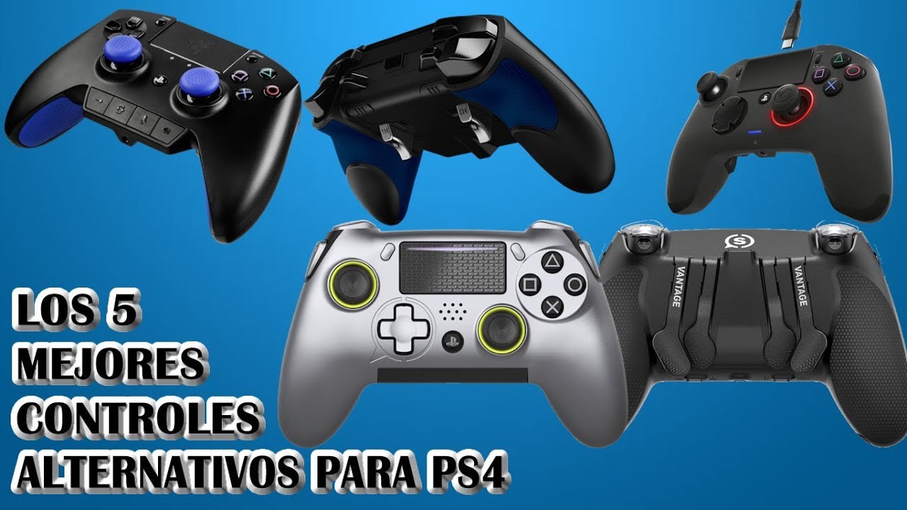 Los 5 mejores controles alternativos para ps4 [Mandos para ps4, ps4 pro y ps4 slim]