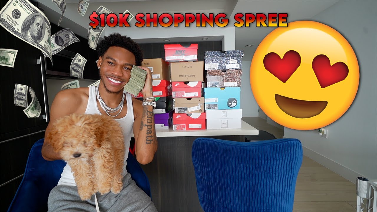 I BOUGHT MY GIRL A PUPPY + WE WENT ON A $10K SNEAKER SHOPPING SPREE | Mac Mula Vlogs