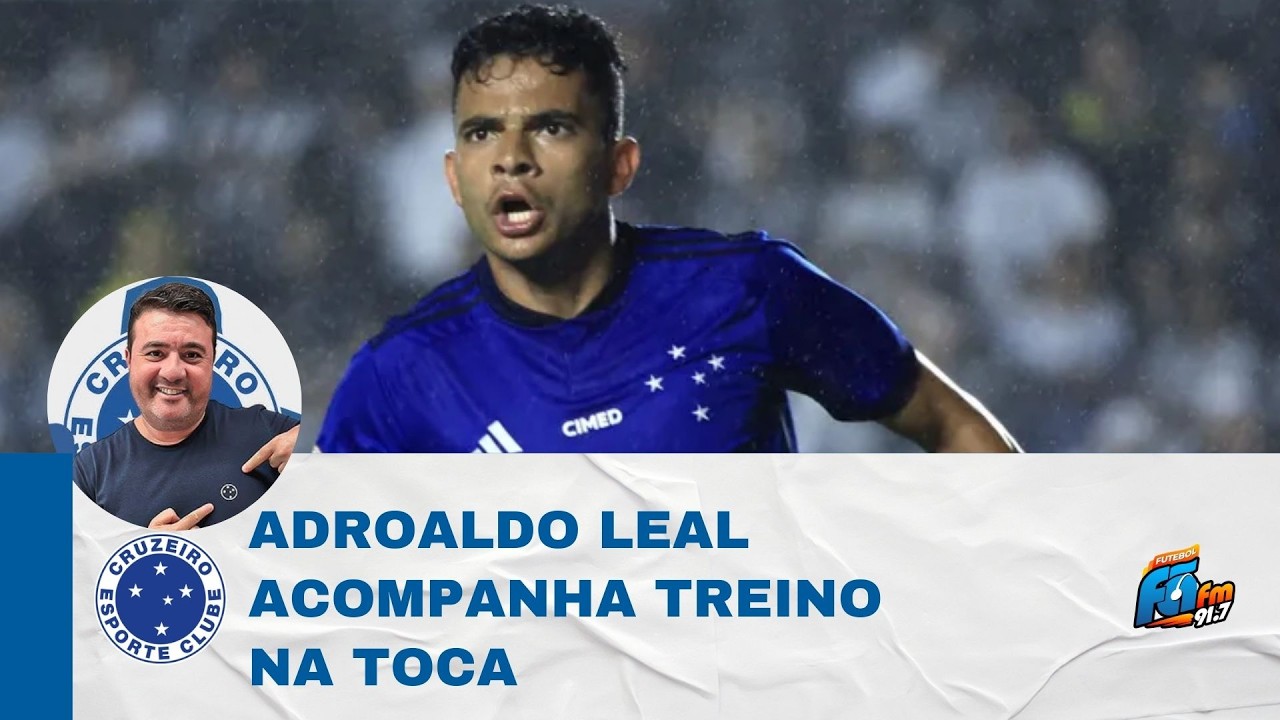 ADROALDO LEAL: ‘BRUNO RODRIGUES QUER RECUPERAR SEU FUTEBOL NO CRUZEIRO’