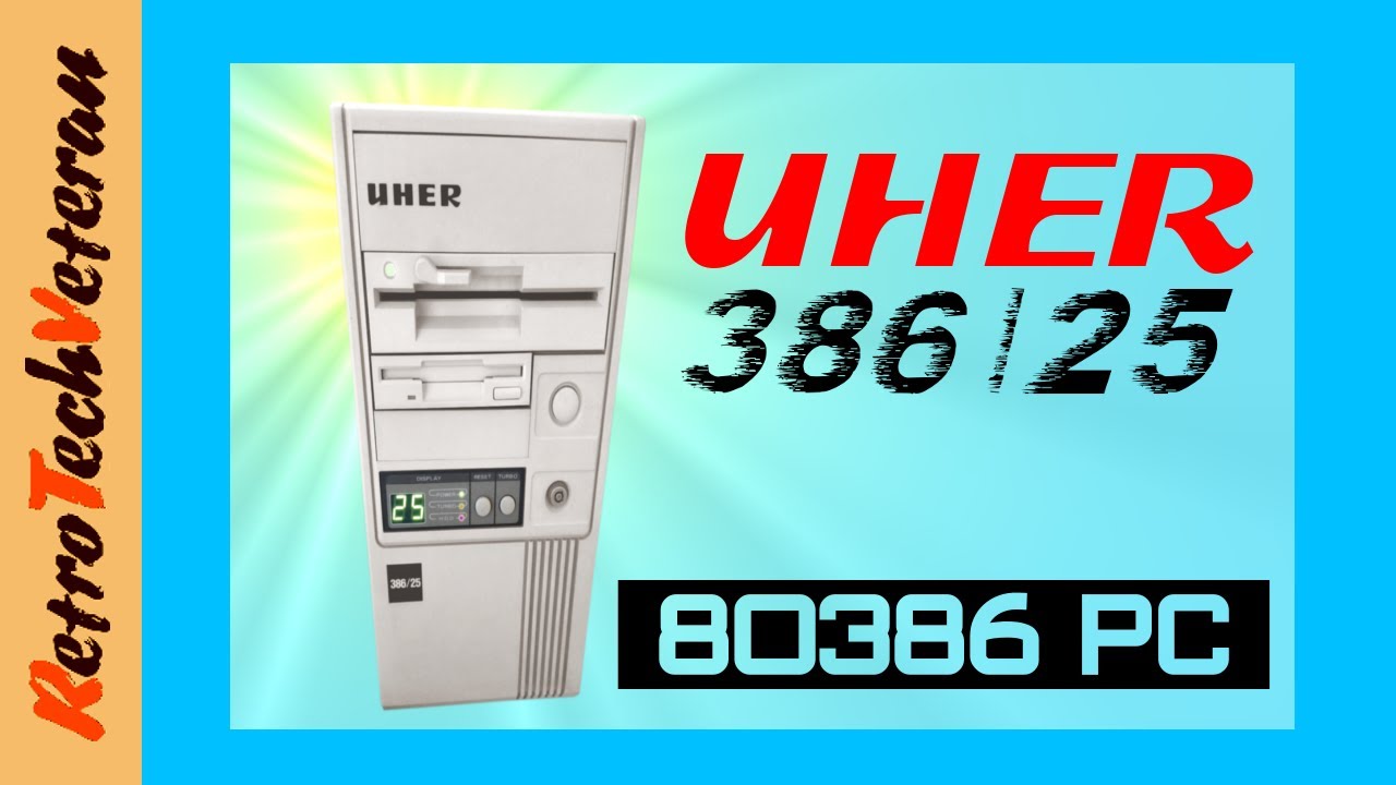 RTV #135 | Neuzugänge 2021: E04 | UHER 386/25 (386DX25 PC Komplettsystem)