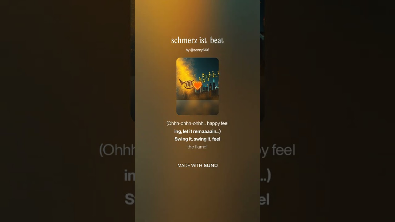 schmerz ist  beat Version