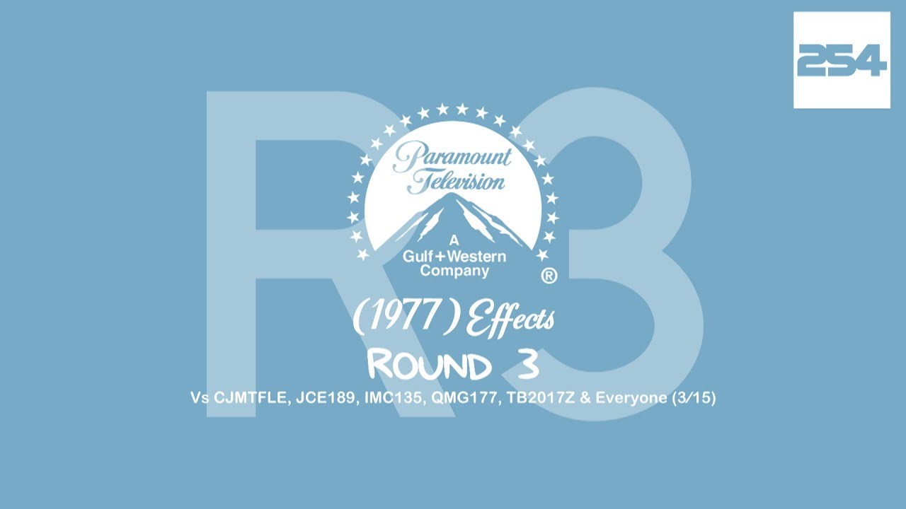 Paramount Television (1977) Effects R3 Vs CJMTFLE, JCE189, IMC135, QMG177, TB2017Z & Everyone (3⁄15)