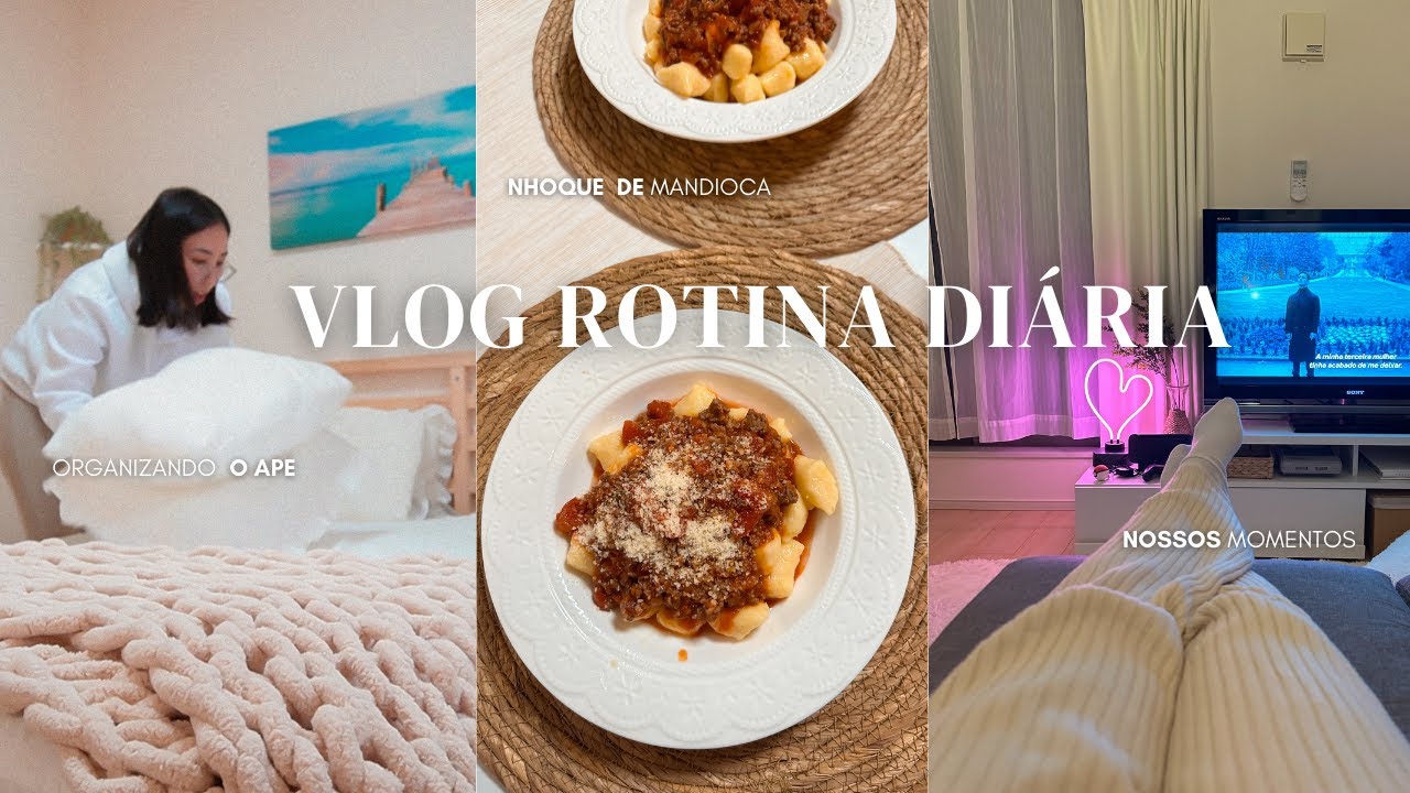 Vida no Japão: Fizemos nhoque de mandioca, Compras no Mercado, Academia e Muito mais✨