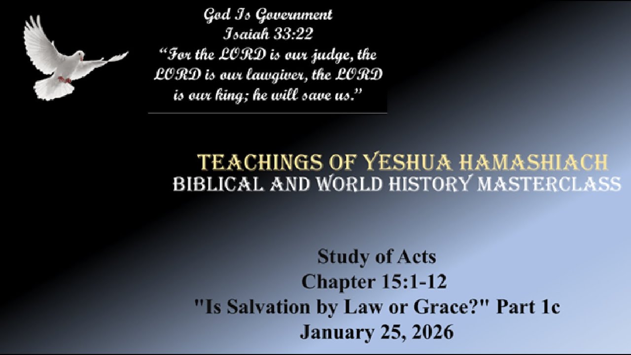 01-25-26 Study of Acts Chapter 15:1-12 