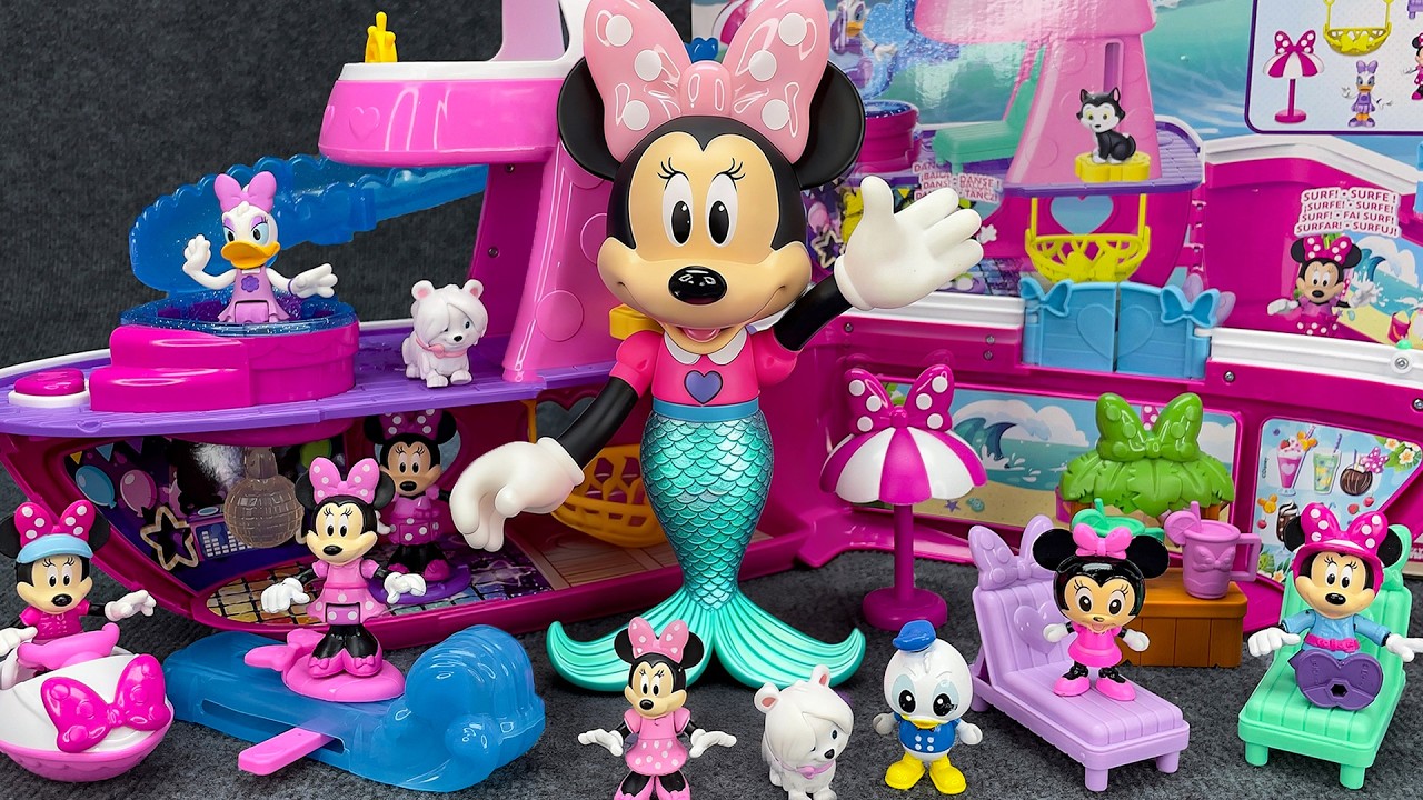 Ultimate ASMR Disney Minnie Mouse House BEST Relaxation Unboxing | TOY PLAYSET 2026