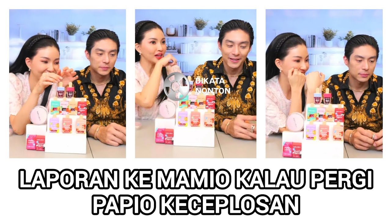 PAPIO KECEPLOSAN BILANG SUKA LAPORAN KALAU KEMANA MANA #video #love #couple