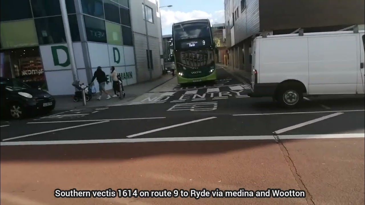 Southern vectis bus fleet in Newport and Ryde on Monday 22nd of September 2025 
