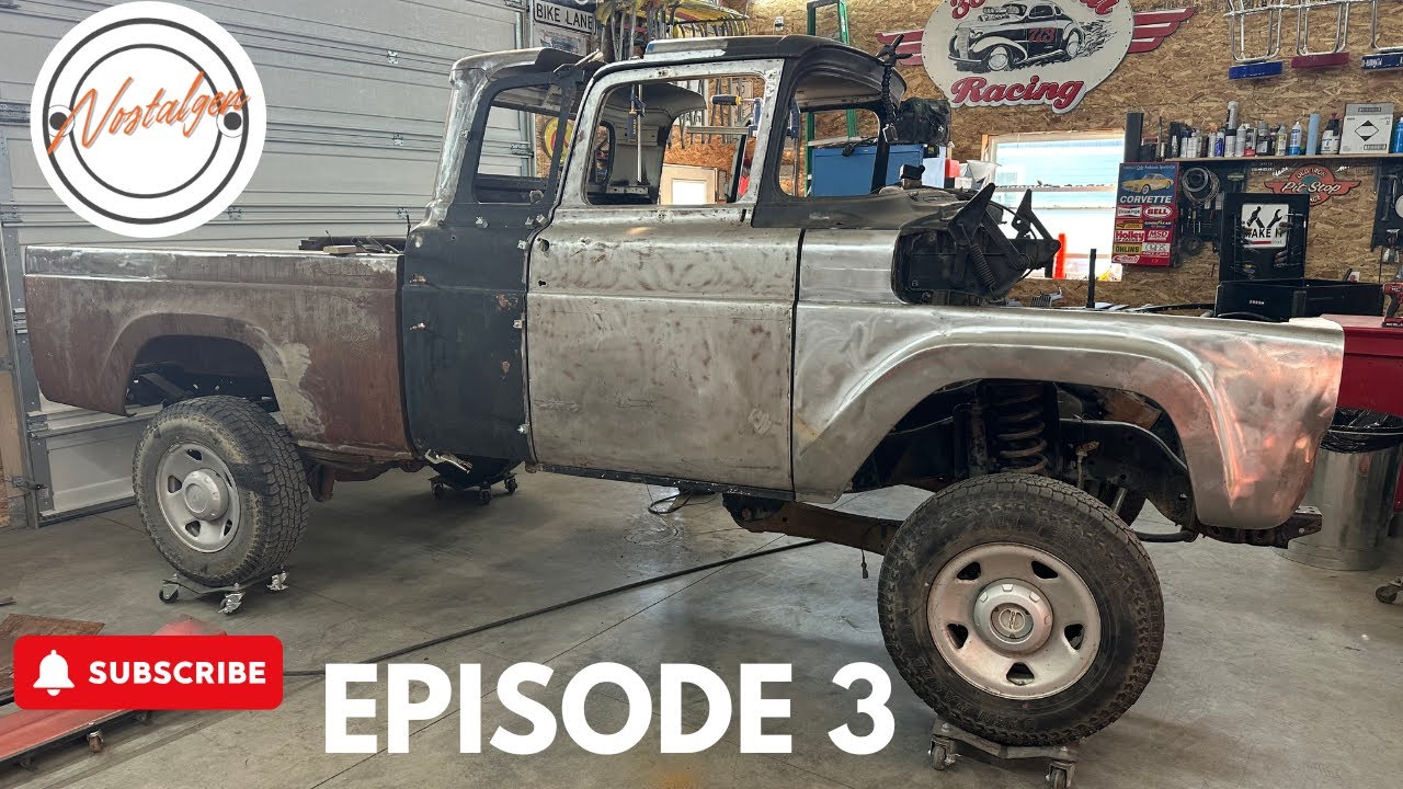 1960 Ford F250 Making an Extended Cab!