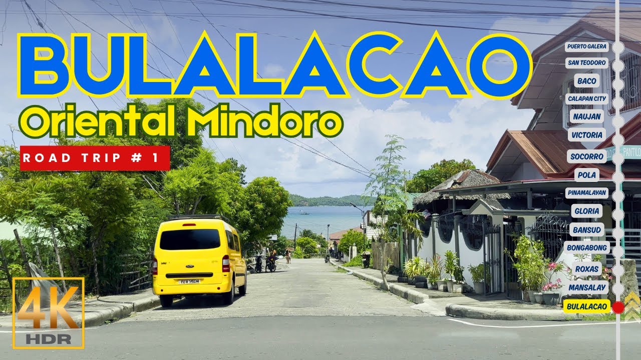 BULALACAO Oriental Mindoro Road Trip No. 1 | The Southern Tip of Oriental Mindoro | Driving Tour