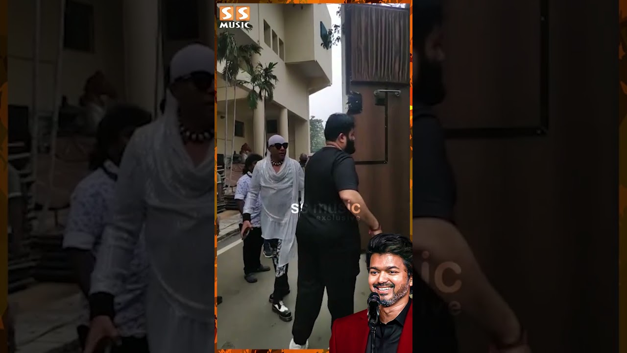 Casual-லாக வந்த Thaman.! - Varisu Audio Launch | Drums Sivamani | Thalapathy Vijay