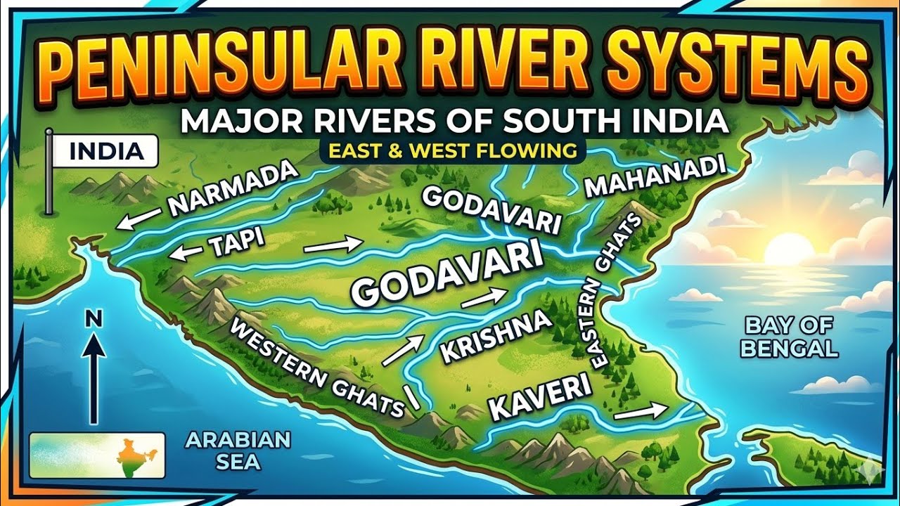 Indian river system 10 @adda247 @thespeedcoaching@sscwallahpw #uppolice ##ssccgl #sscgd #sscchsl