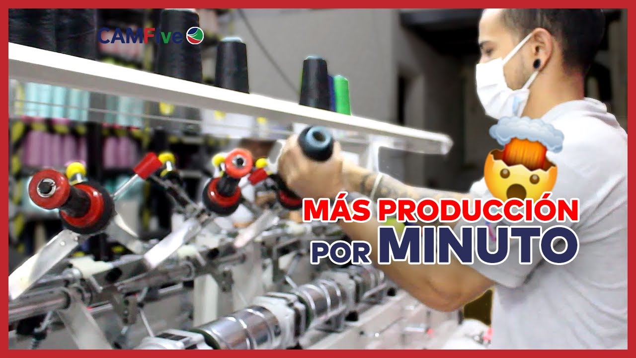 ¿Así de rápida? DEVANADORA🔥Enconadora🔥Bobinadora🔥Conera Industrial | CAMFive