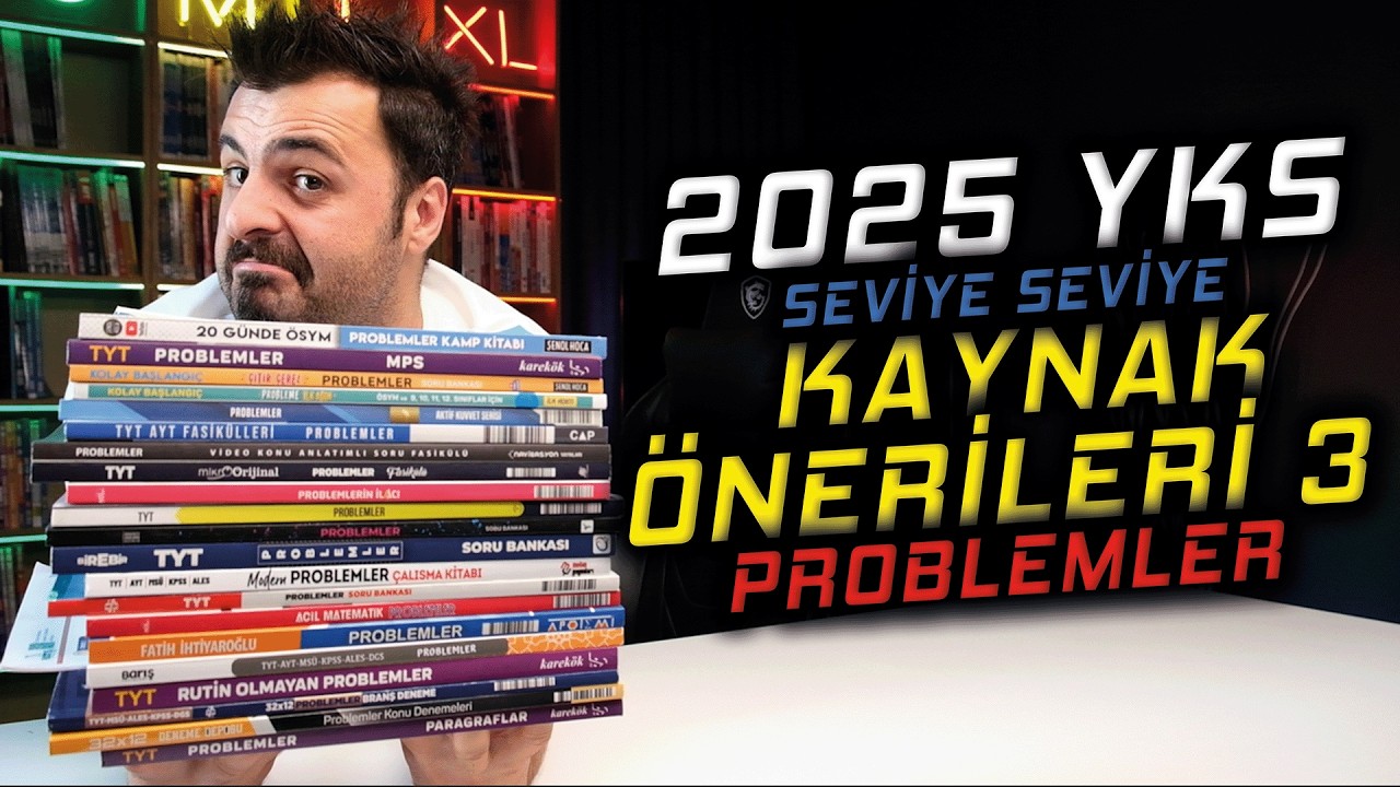 2026 Problemler Kaynak Önerileri | Seviye Seviye | Sponsorsuz | Kaynak Kombini 3