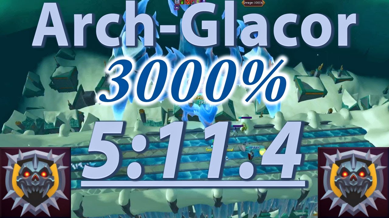 Arch Glacor 3000% 5:11.4 GM Time
