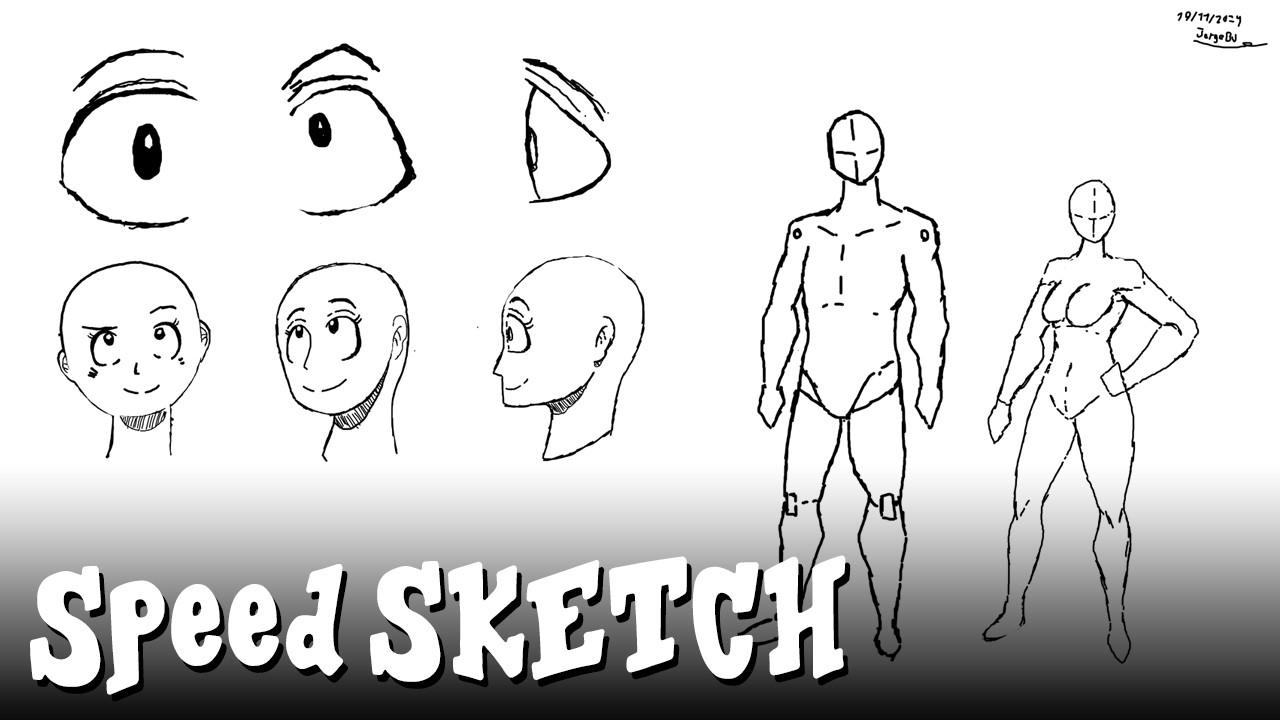 Speed Sketch: Boceto digital-ArteBU