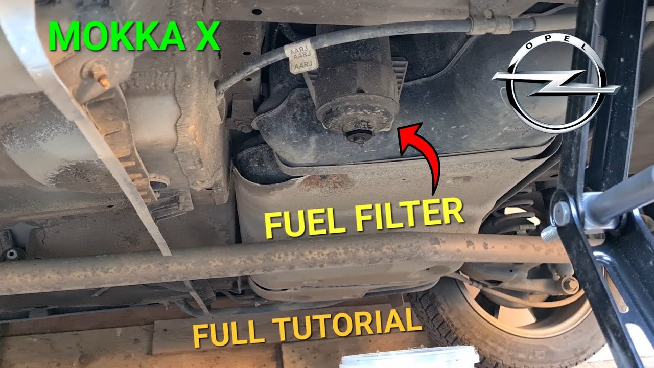 Fuel Filter Replacement | OPEL/VAUXHALL MOKKA X 1.6cdti 2018
