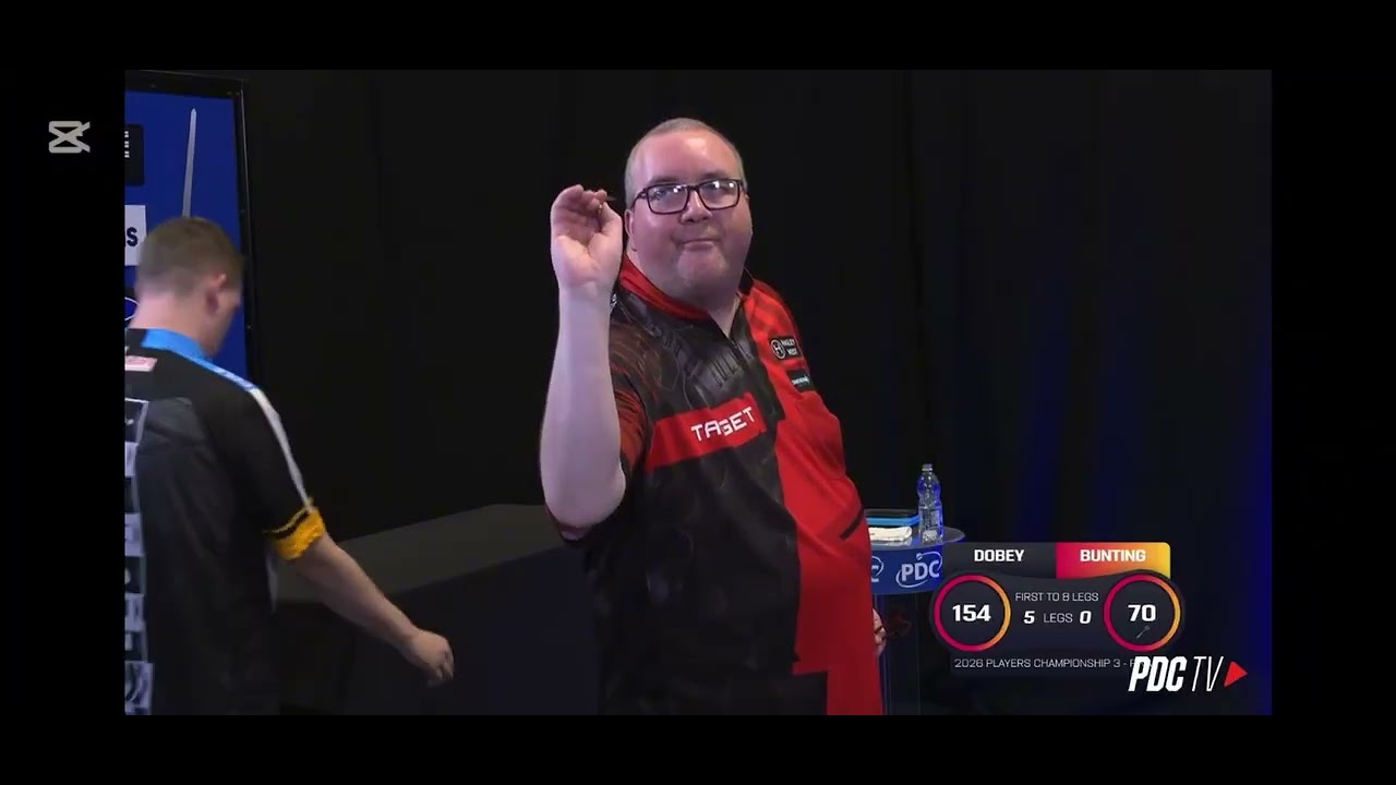 chris dobey VS steven bunting players championship 3 FINAL [FULL MATCH]