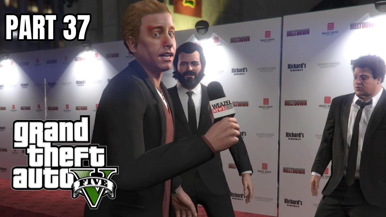GTA V - Думаешь, он даст интервью? - Часть 37