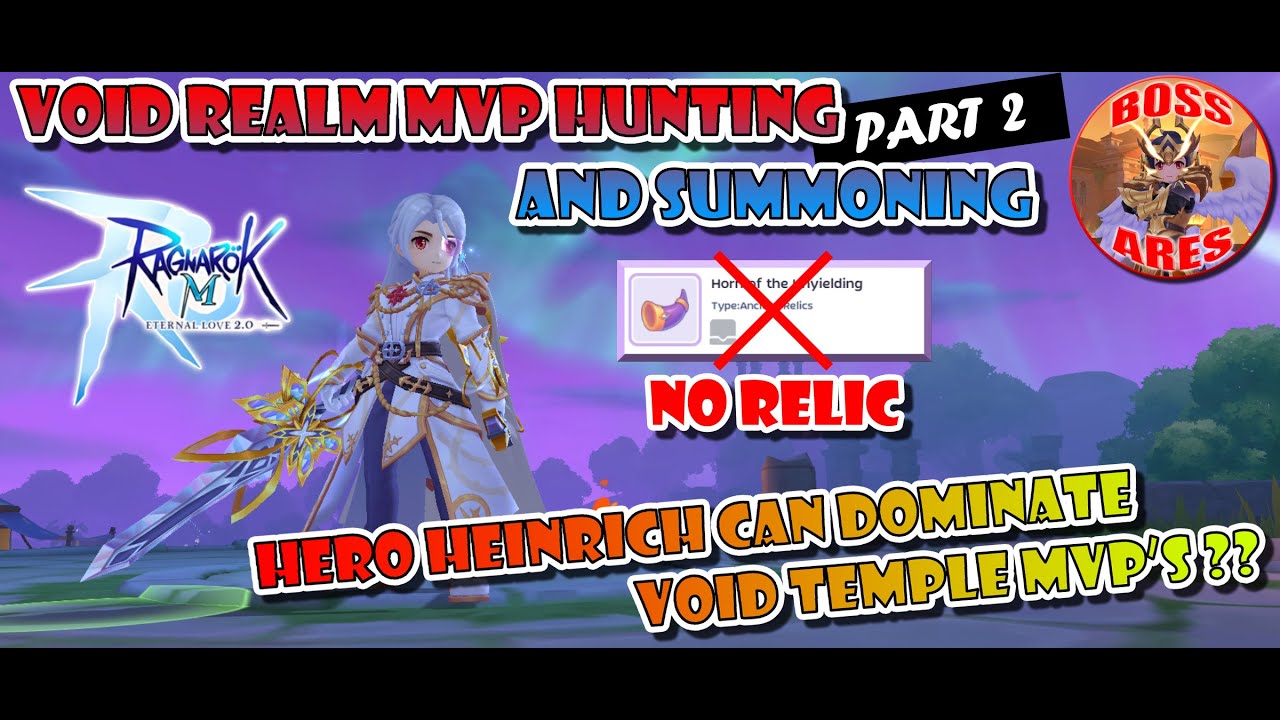 Ragnarok M Eternal Love | Void Temple All MVP Hunting and Summoning Part2 #ragnarokmobile #rmcl