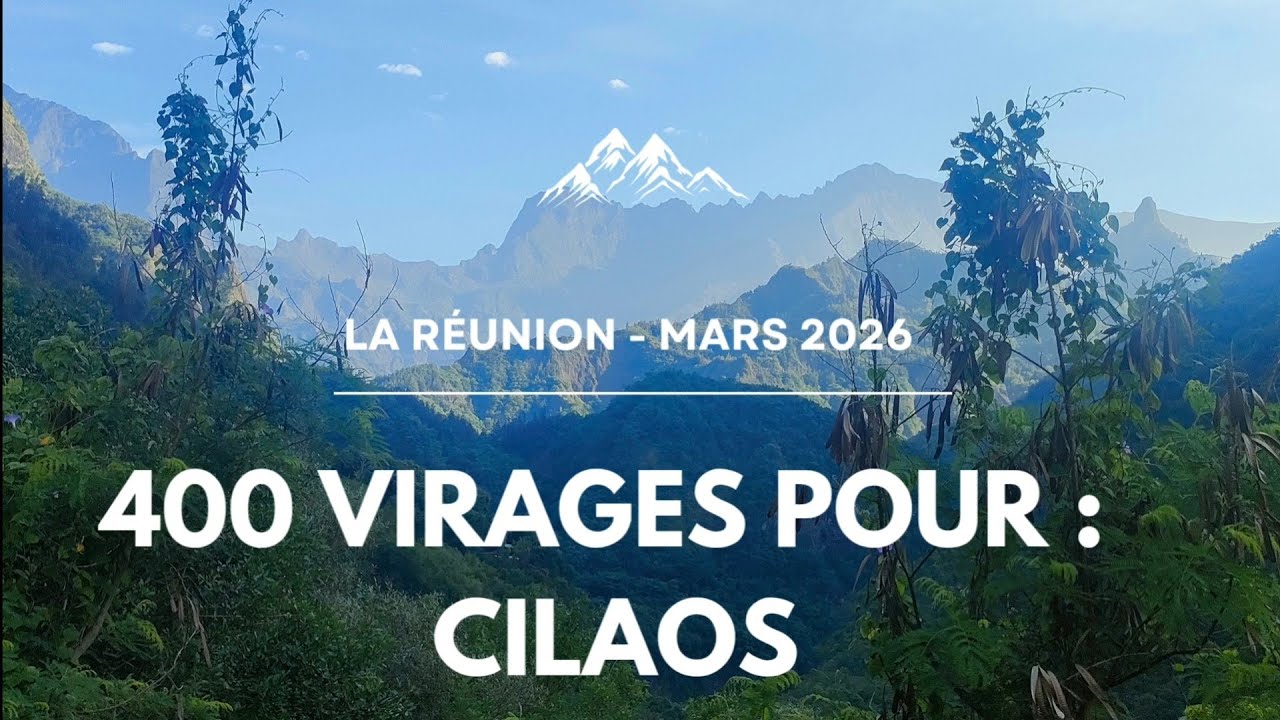 400 virages pour Cilaos 