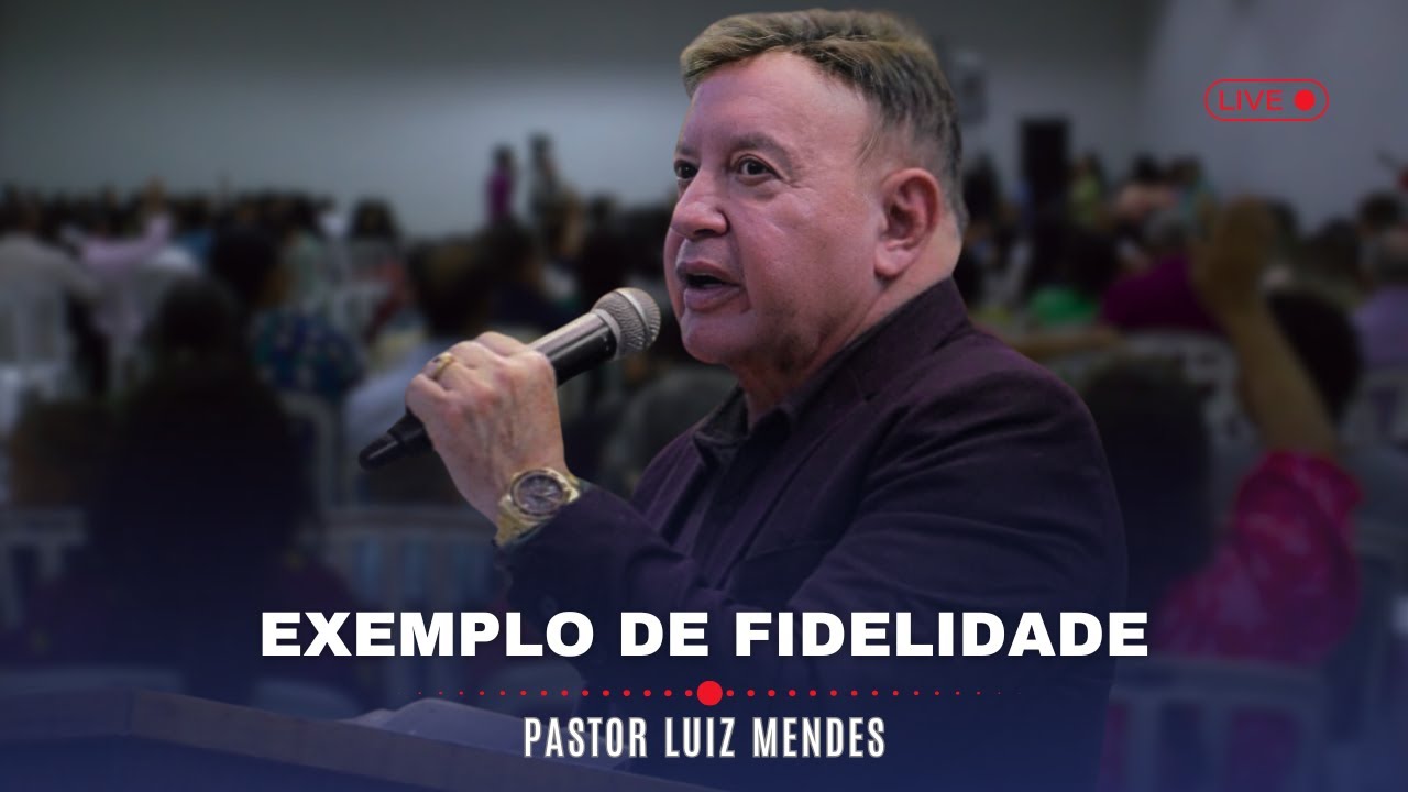 29/12/2024 | Culto de Gratidão | Um Exemplo de Fidelidade - Pr. Luiz Mendes | Araçatuba/SP