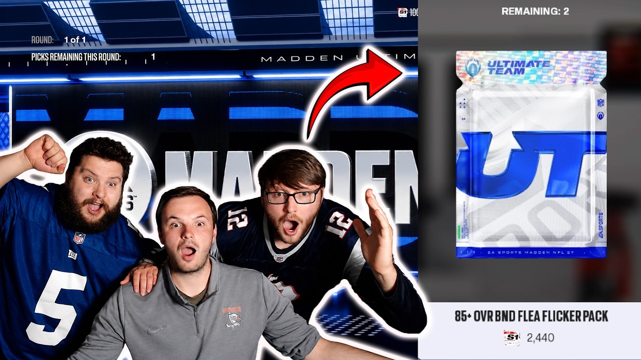 INSANE PULL!!! FLEA FLICKER PACK!!! Madden NFL 27!!!