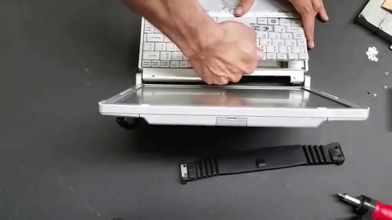 Panasonic Toughbook CF-T7 Keyboard Removal How-To