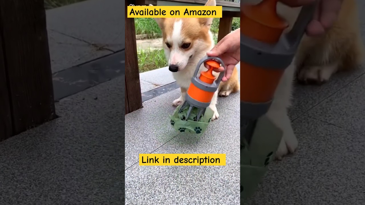 Dog poop scoop | poop picker products #dog #doglover #amazinfinds #amazongadgets #poop
