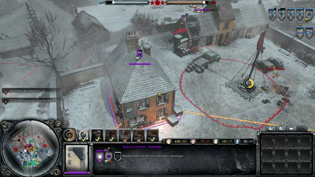 Company of Heroes 2 ( OKW 2 GER 2 VS UKF 2 SOV 2 ) 98 MULTI