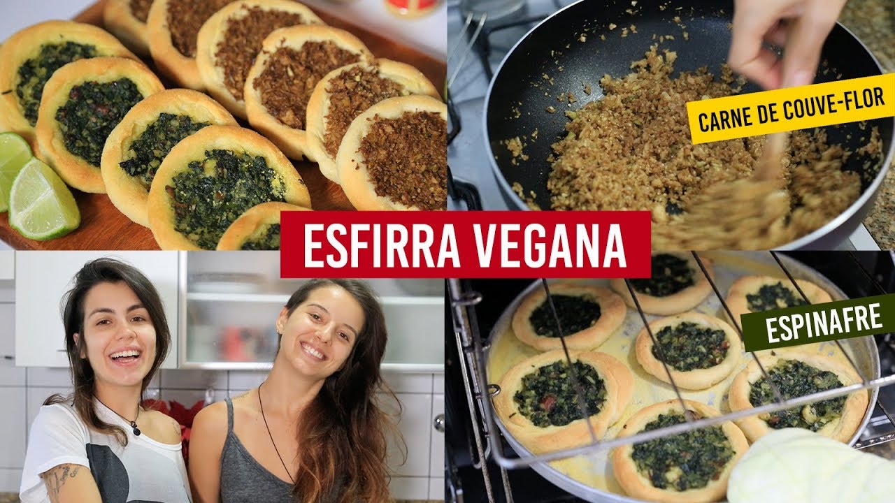 ESFIRRA ABERTA VEGANA | CARNE DE COUVE-FLOR | ESPINAFRE | TNM Vegg