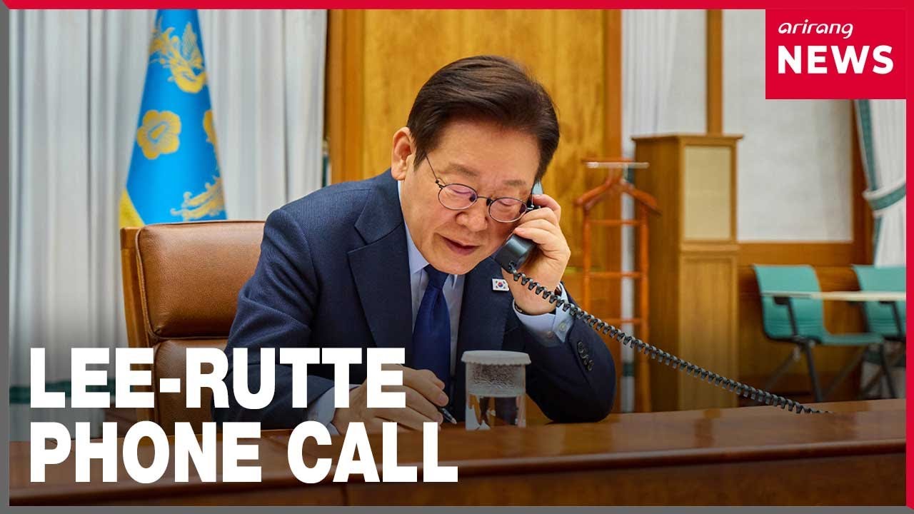 President Lee discuss strengthening security cooperation with NATO chief