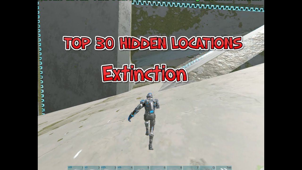 TOP 30 HIDDEN BASE LOCATION ARK Extinction