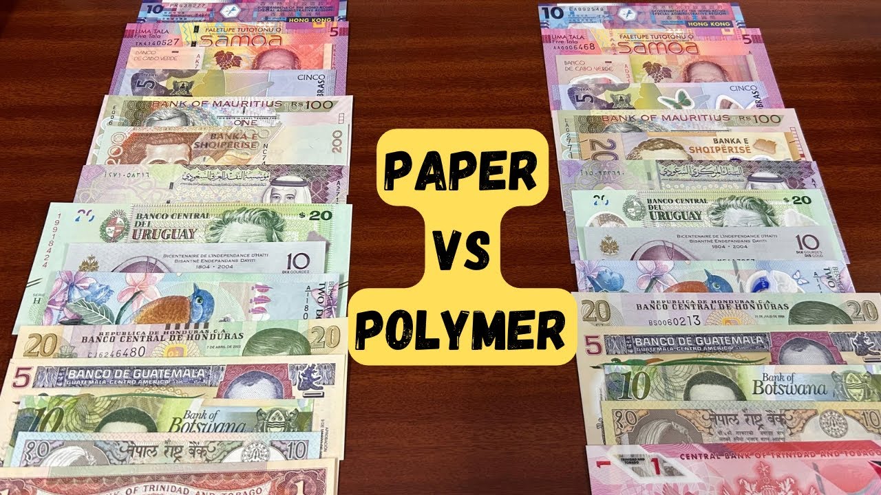 Paper vs Polymer Banknotes: Same Design, Two Materials 