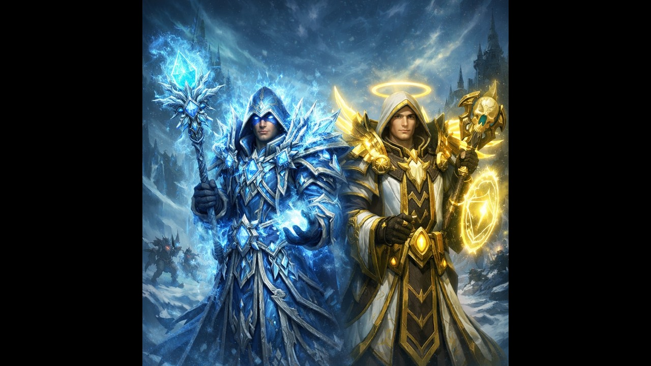 Frost Mage ft. Disc Priest. Arenas 2v2 Warmane Wotlk - Boxx Rank push