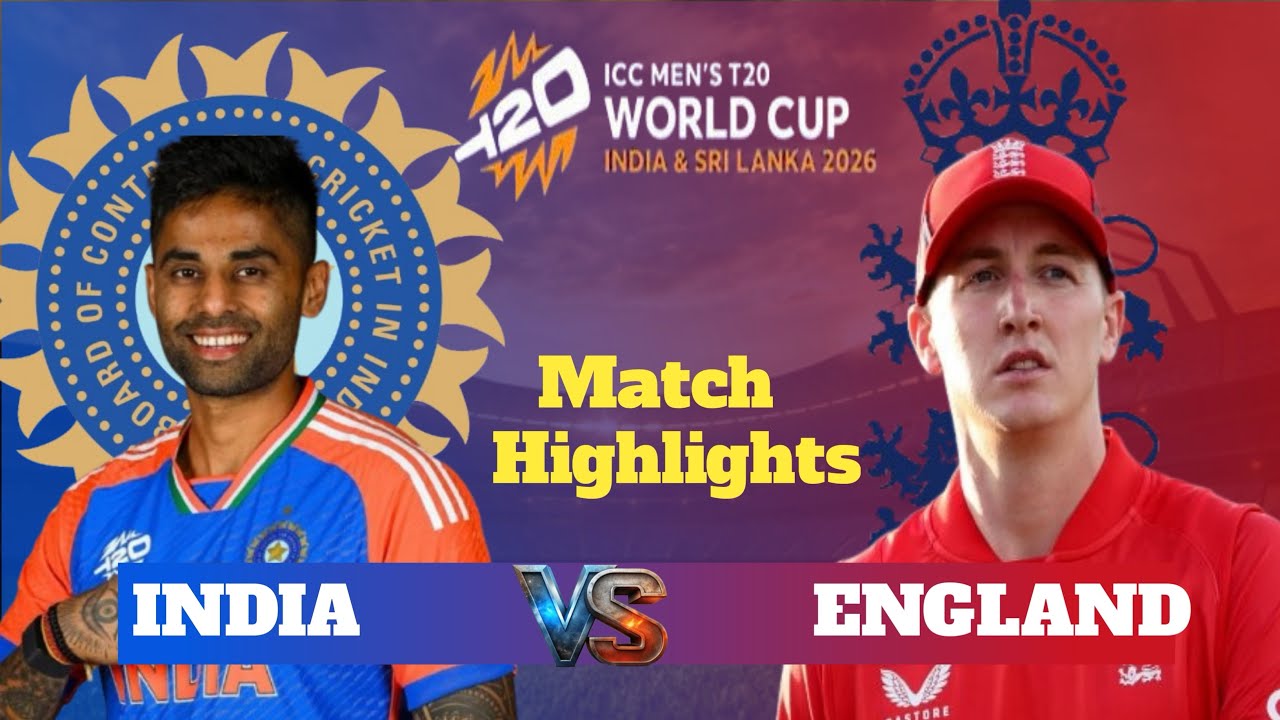 India Vs England / India Into The Final 🥳 / India WonBeat England by 7 runs 