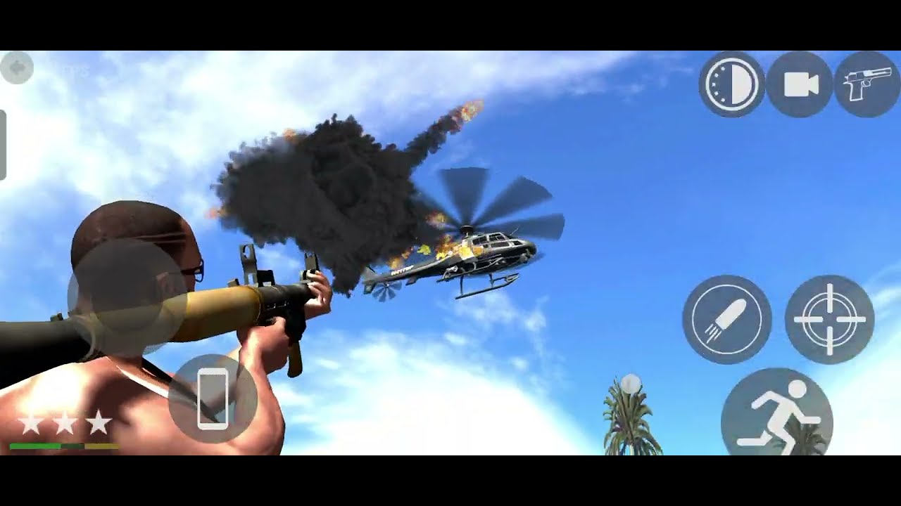 Mobile GTA NEW UPDATE 🔥 | Franklin Police Station Mission & Helicopter Scene! 🚁🚨 | Part 5