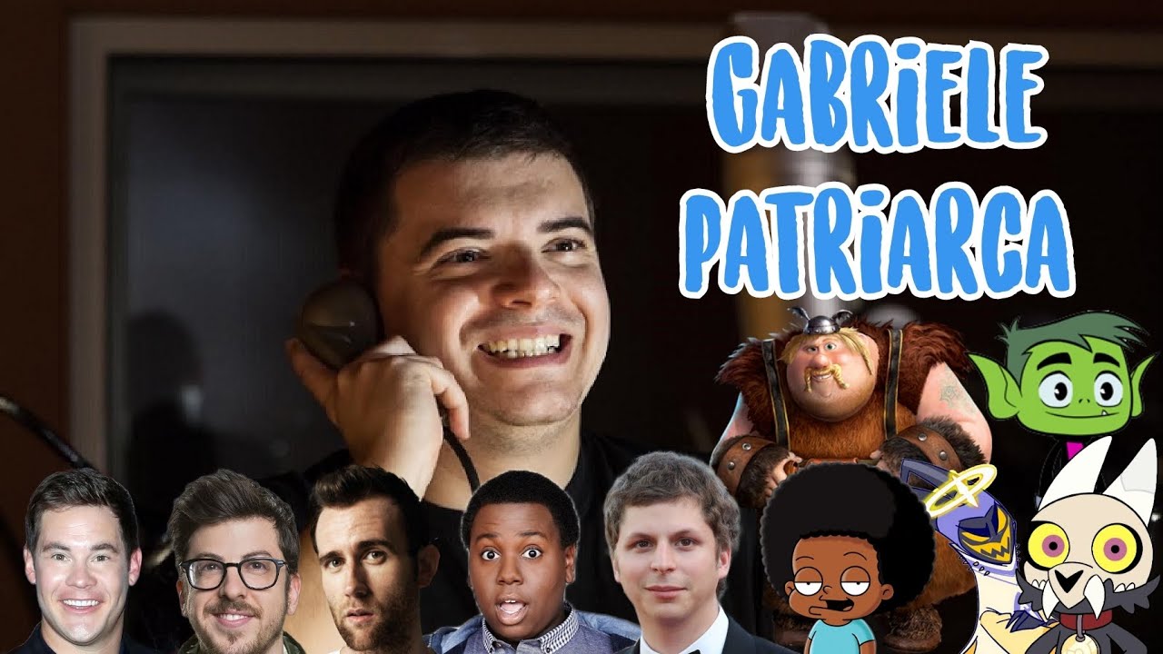 Intervista a Gabriele Patriarca voce di Matthew Lewis, Gambedipesce, Rallo Tubbs, Adamo e King