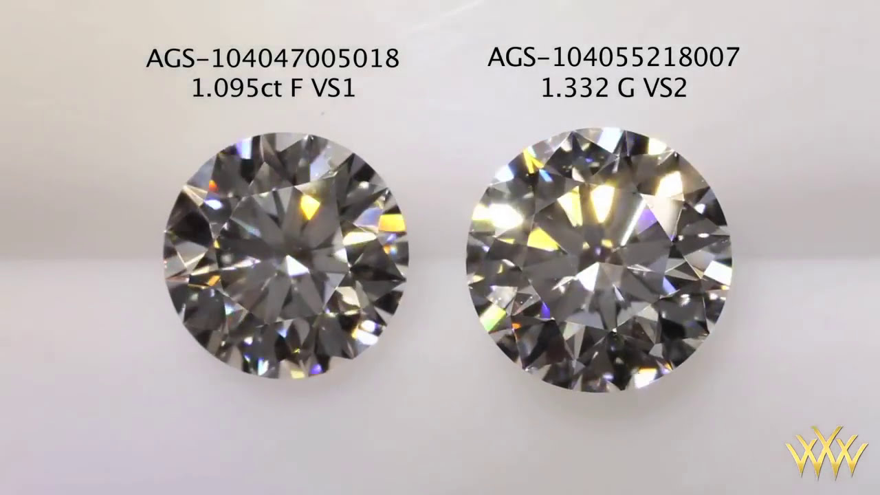 Comparing A CUT ABOVE&reg; Hearts and Arrows Round Diamonds