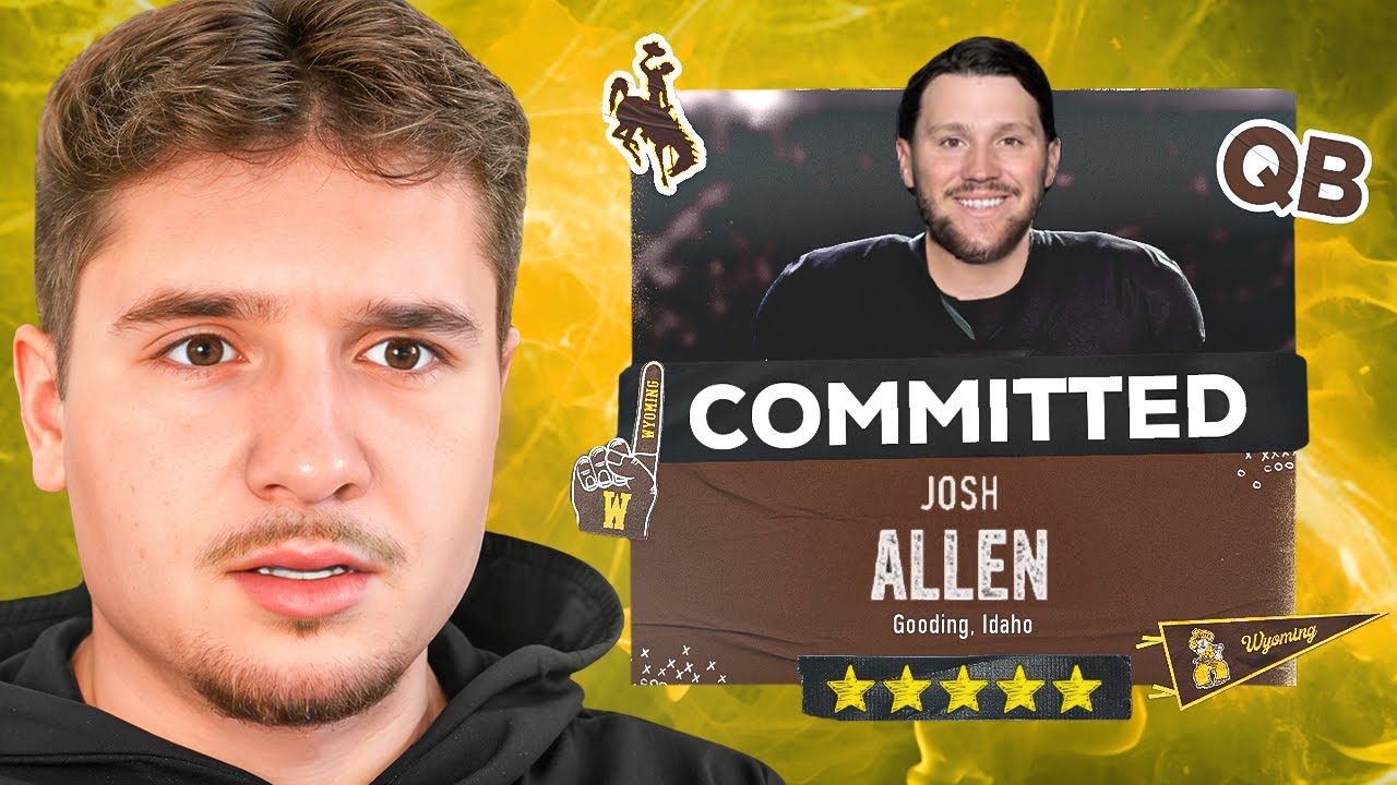 I Put Josh Allen in CFB 25 to Save the WORST Team