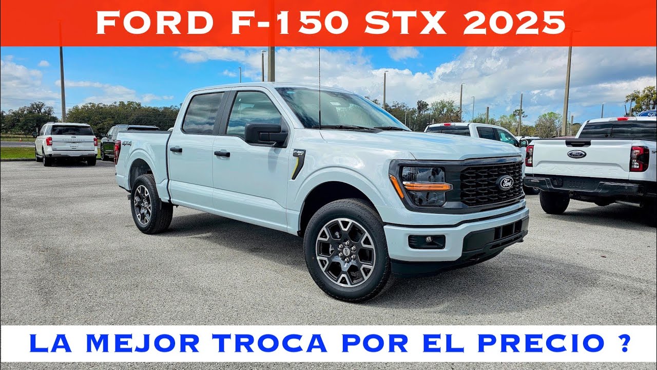 Ford F-150 STX 4x4 2.7L V6 2025 - Reseña y Prueba de Manejo POV - Que Hay de Nuevo para el 2025 ?