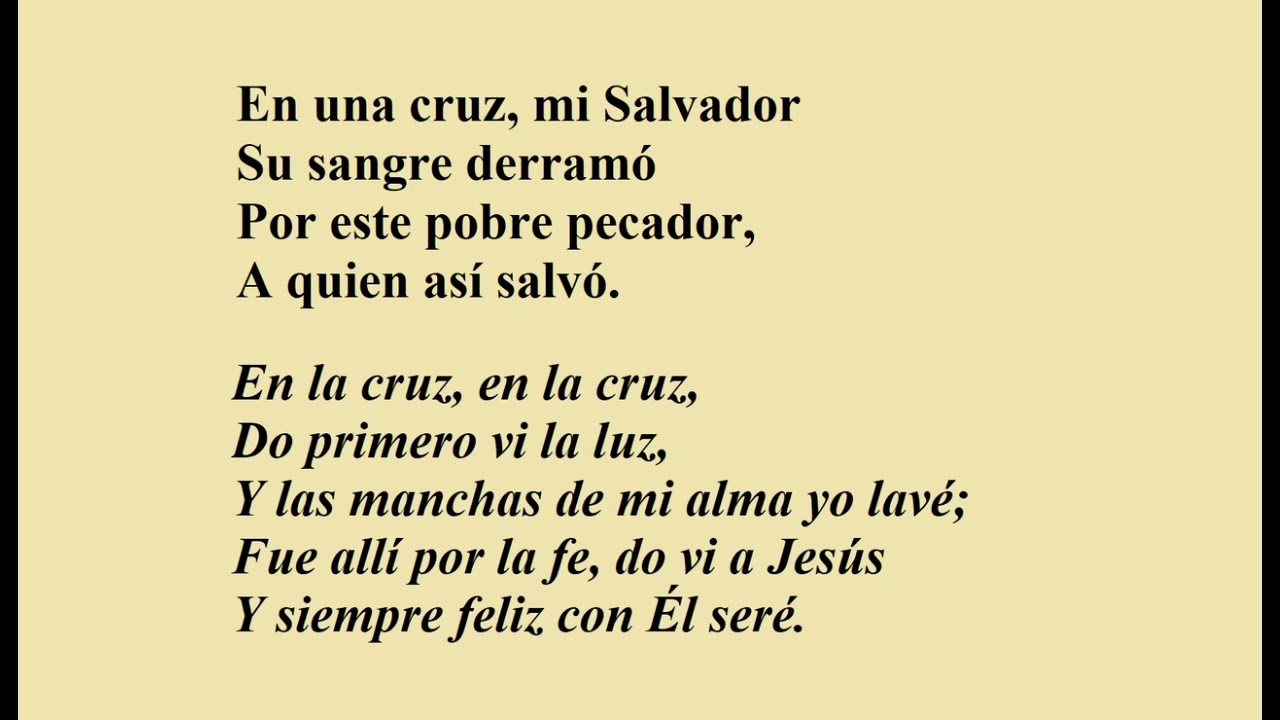 416   En la cruz