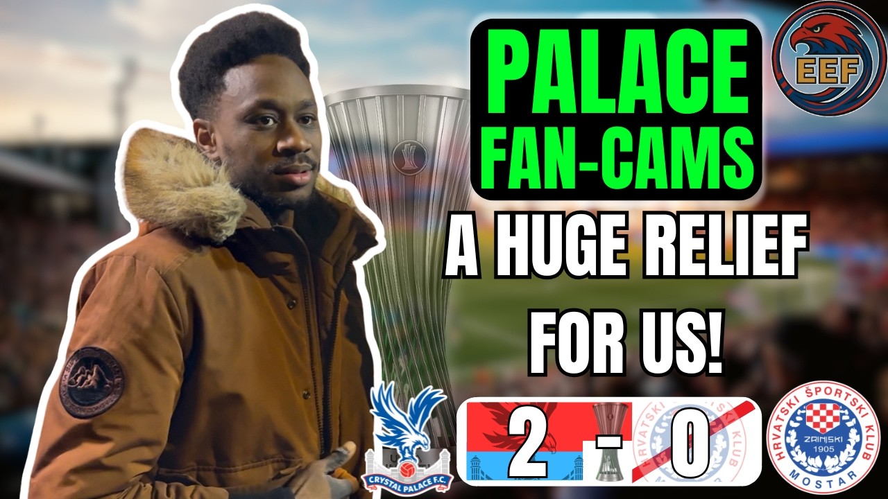 EAGLE CAM | DANIEL | CRYSTAL PALACE 2-0 HŠK ZRINJSKI MOSTAR | #CPFC #UECL