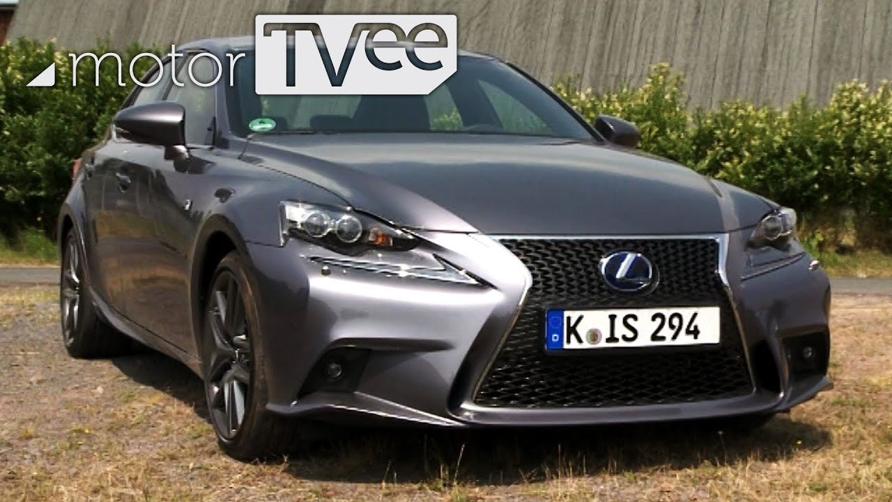 Test Lexus IS 300h F Sport - Sporty hybrid or just good looking? | motorTVee