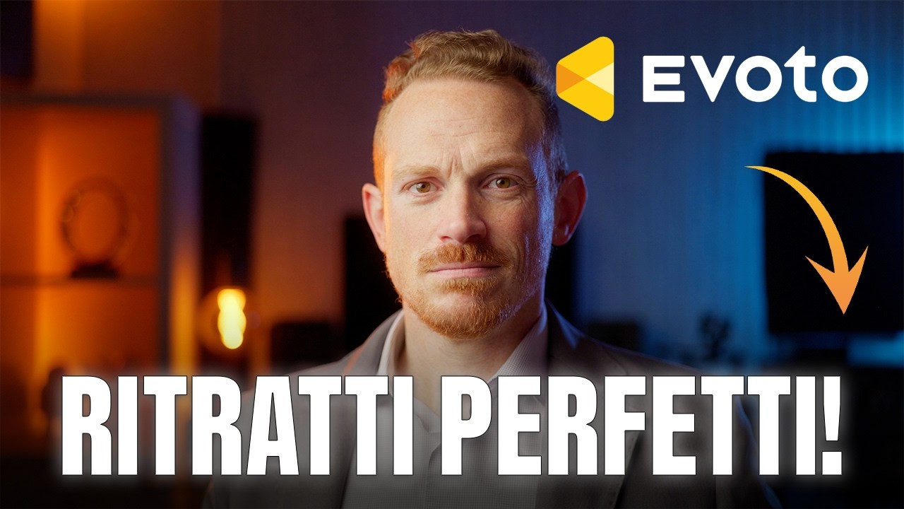Foto perfette con l'Intelligenza Artificiale | Editing Ritratto con EVOTO AI