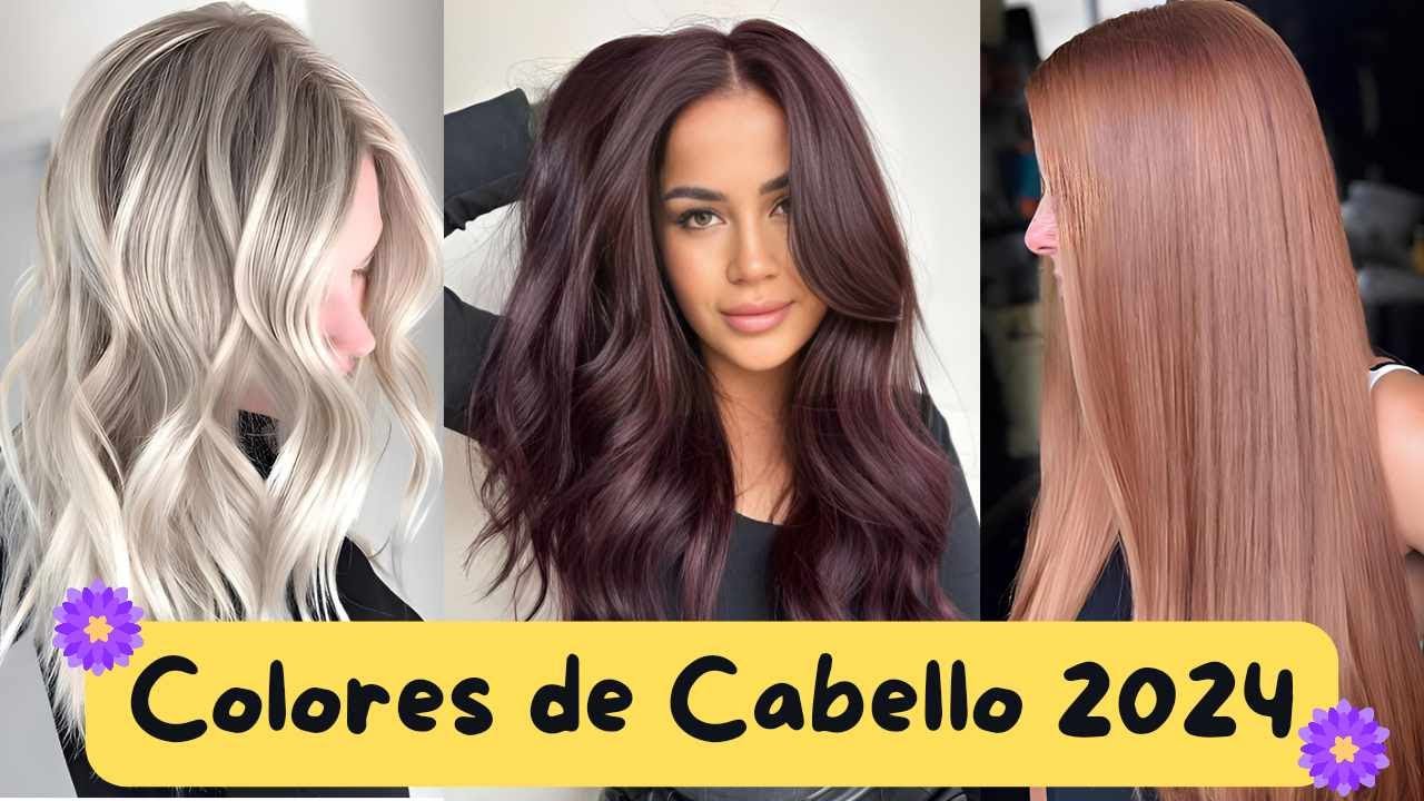 Tendencia Colores de Cabello 2024