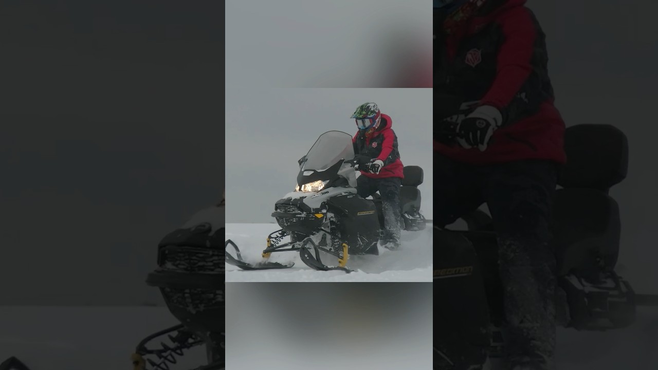 Замеряем кто быстрее! Снегоход BRP или его китайская копия?